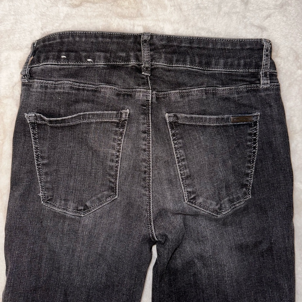 White House Black Market Jeggings Black Gray Size 0 - Picture 4 of 6